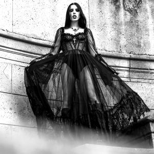 Dolls Kill | Dresses | House Of Widow Dance With Death Black Lace Dress |  Poshmark